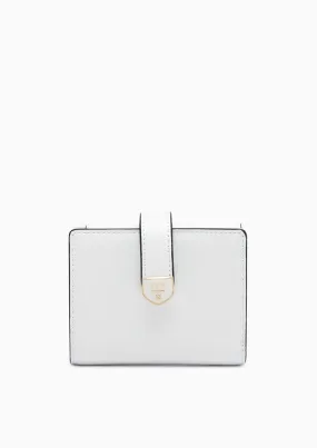 Athella Bi-Fold Short Wallet  White