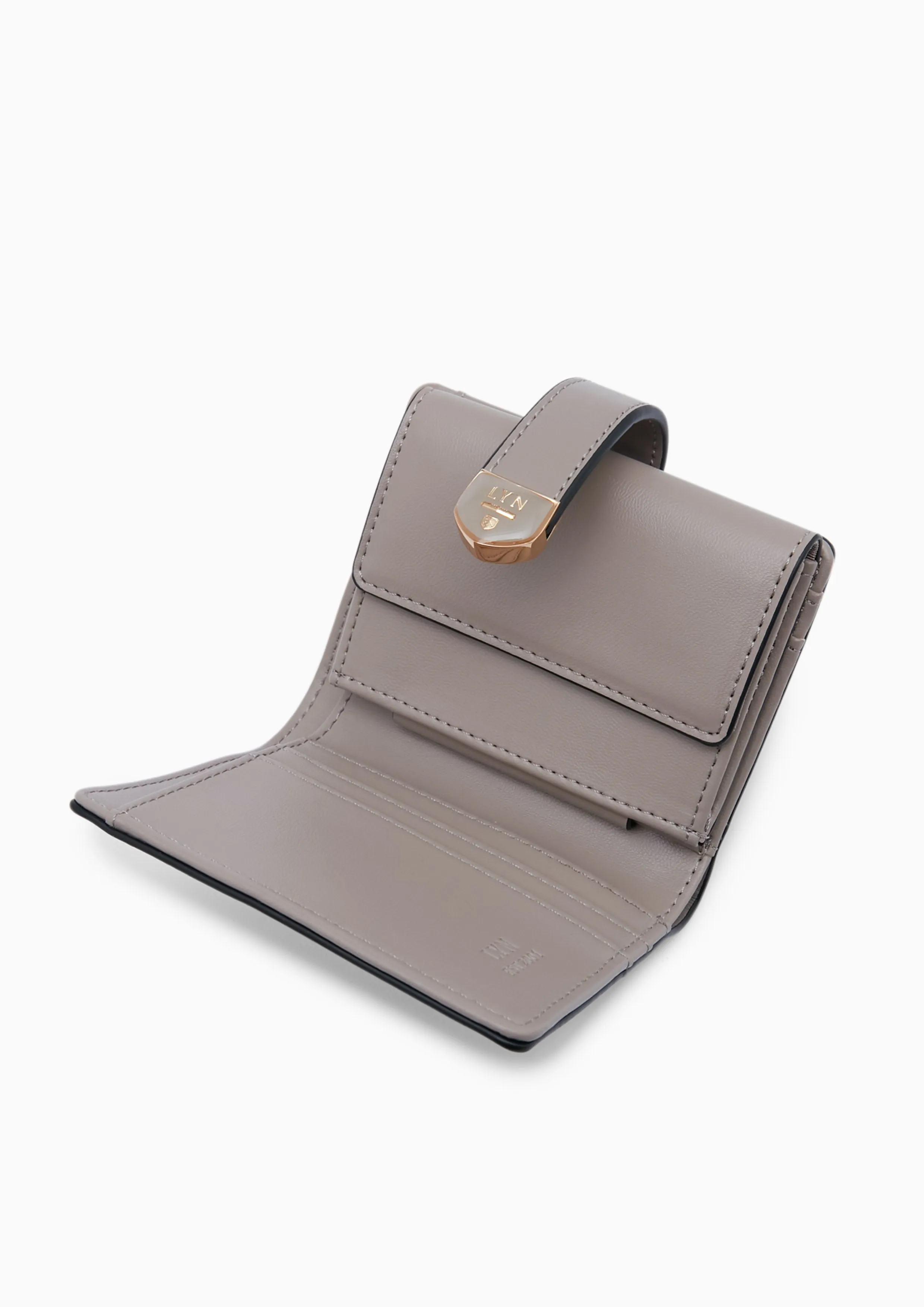 Athella Bi-Fold Wallet On Chain - Taupe