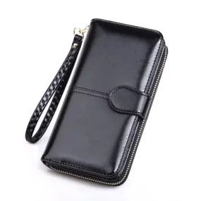 Chic Wristlet Wallet || Black