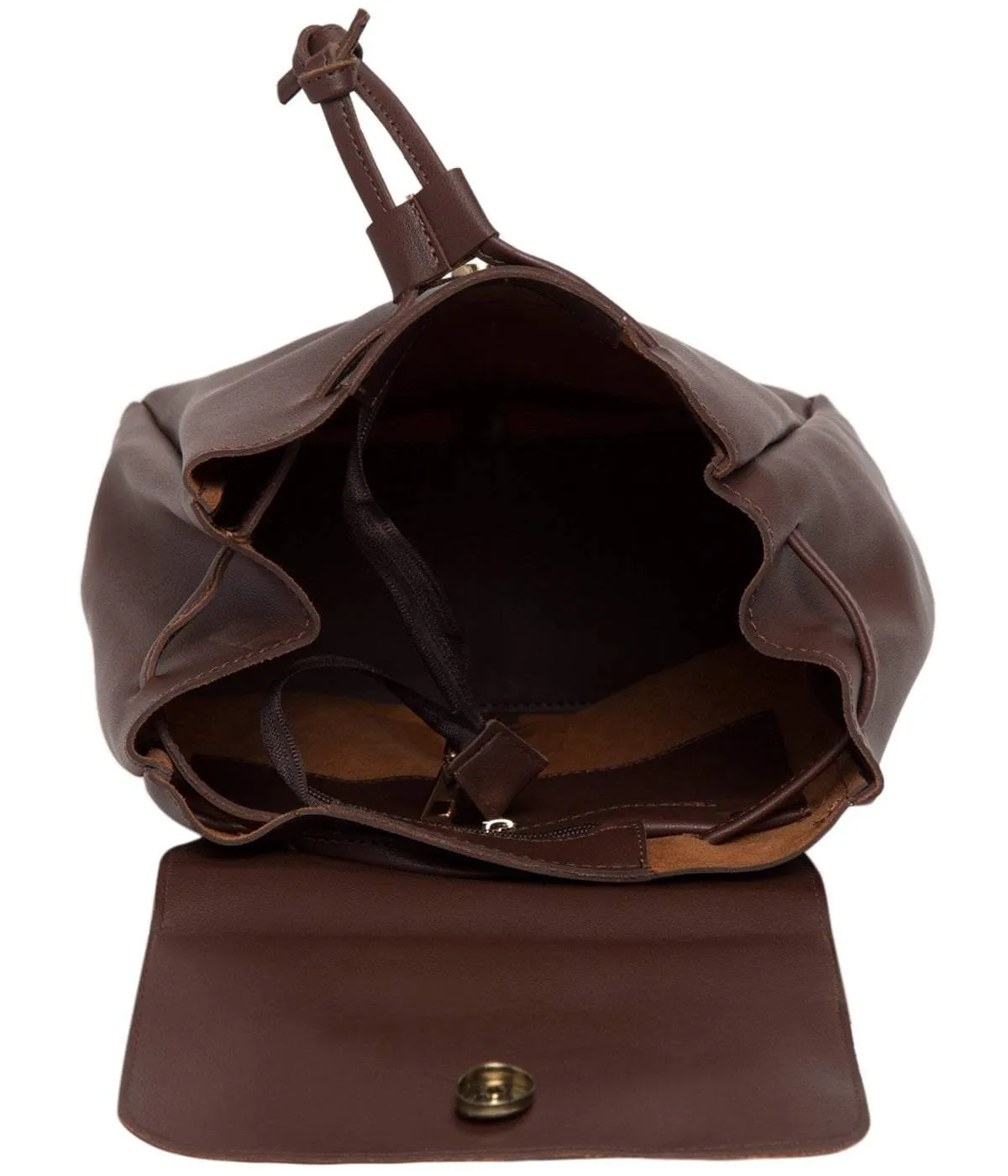 Chocolate Brown Backpack