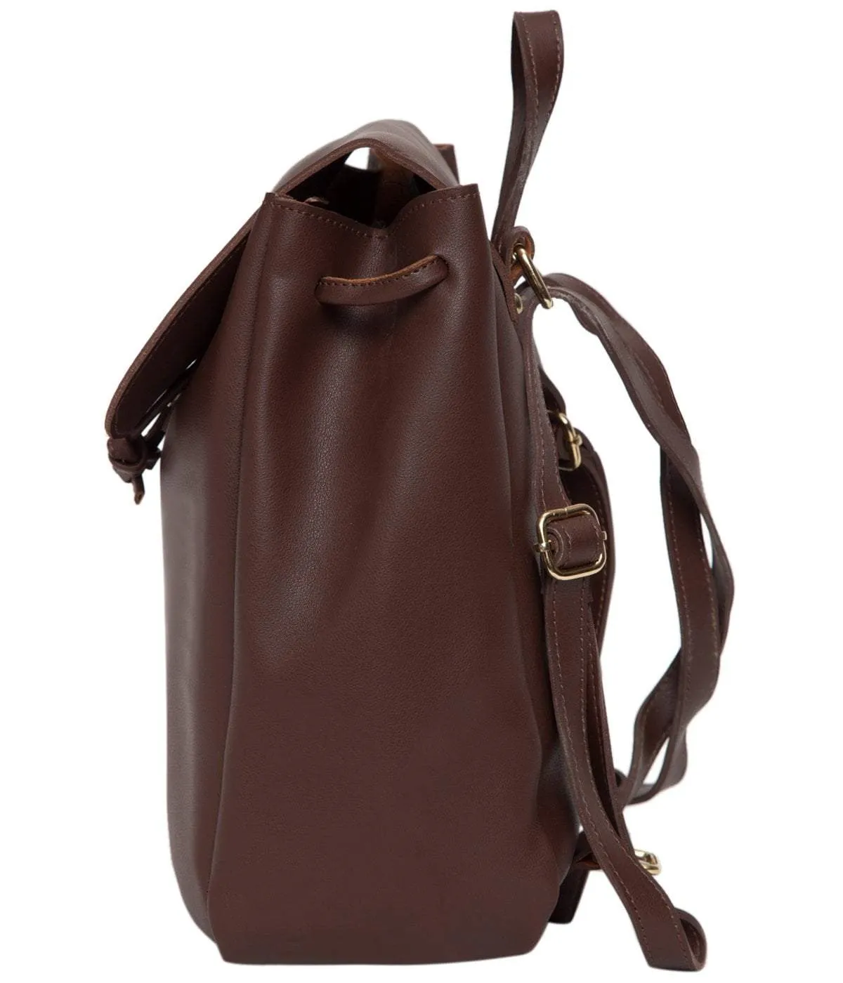 Chocolate Brown Backpack