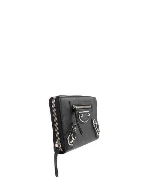 City Wallet Zip ME, Black/Silver