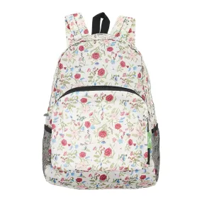 Eco Chic Navy Floral Backpack