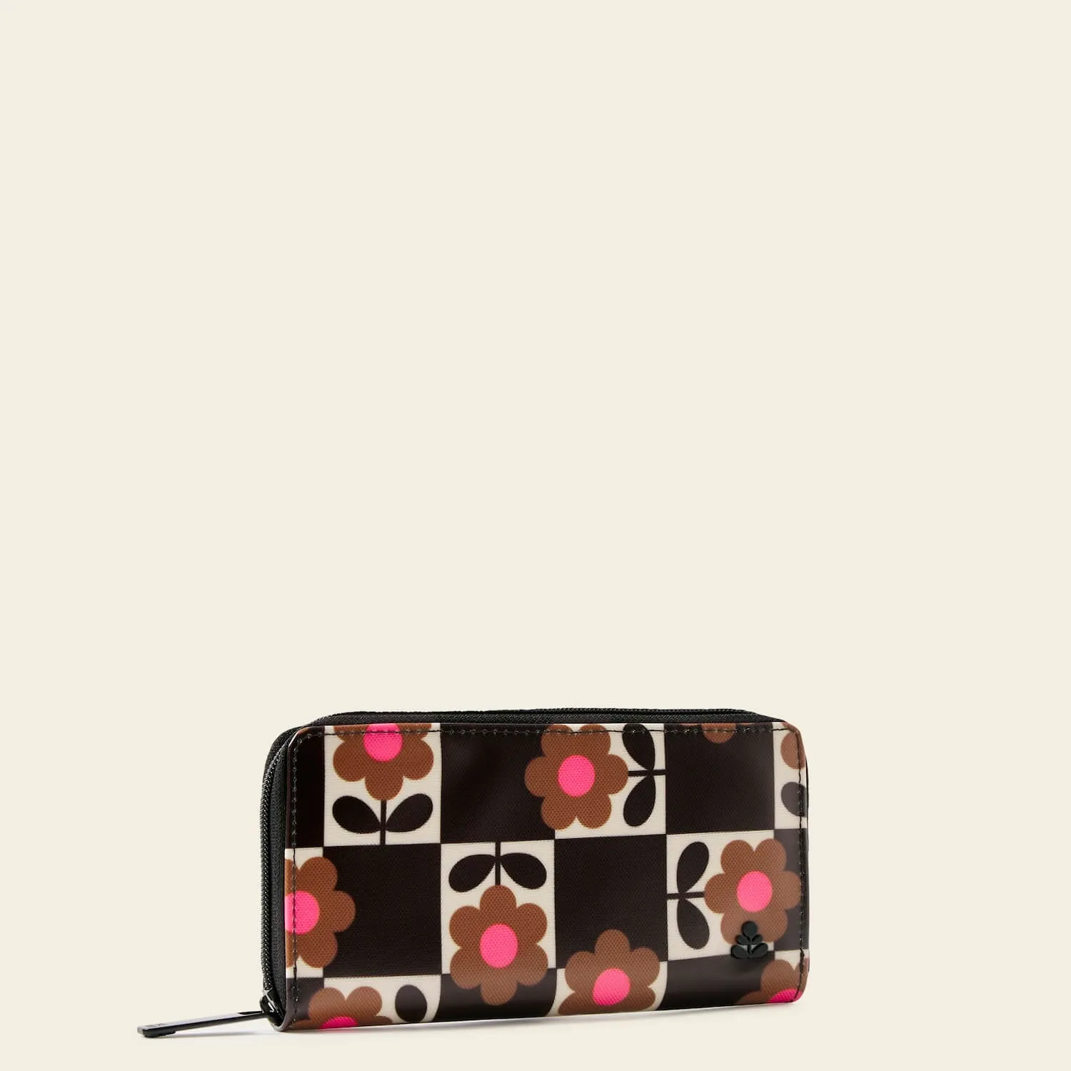 Forget Me Not Wallet - Flower Pot Chestnut