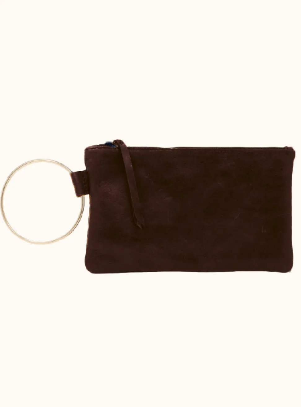 Fozi Wristlet in Chocolate