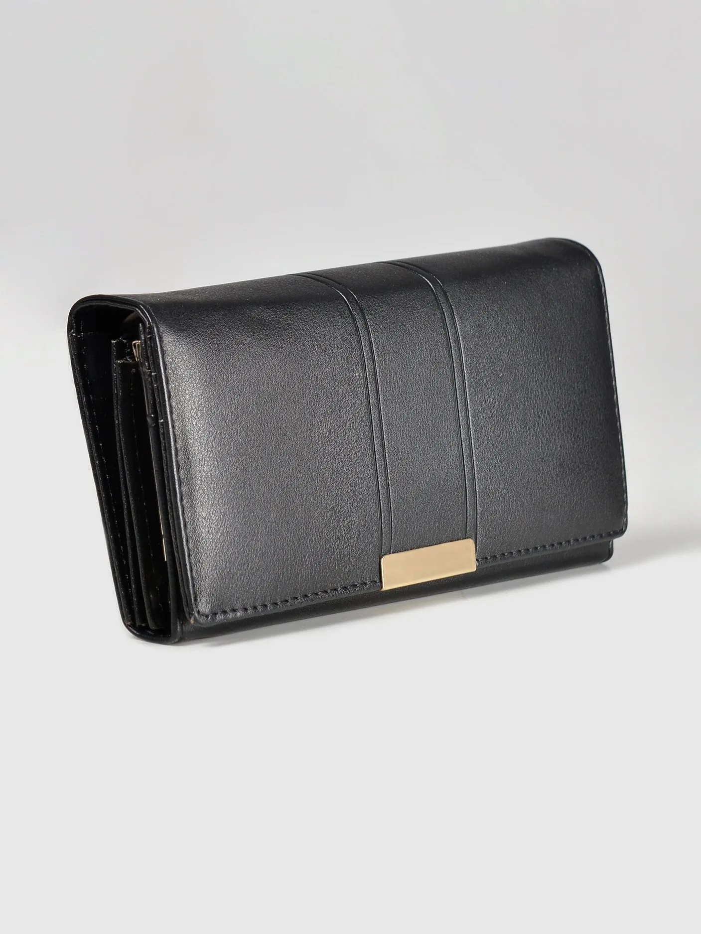 Glossy Black Wallet