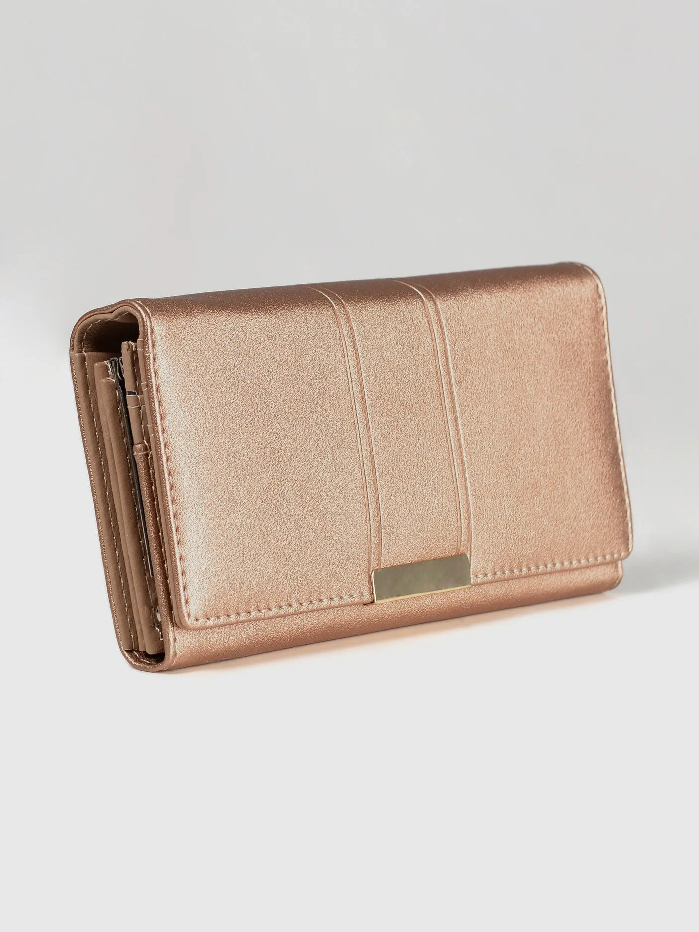 Glossy Brown Wallet