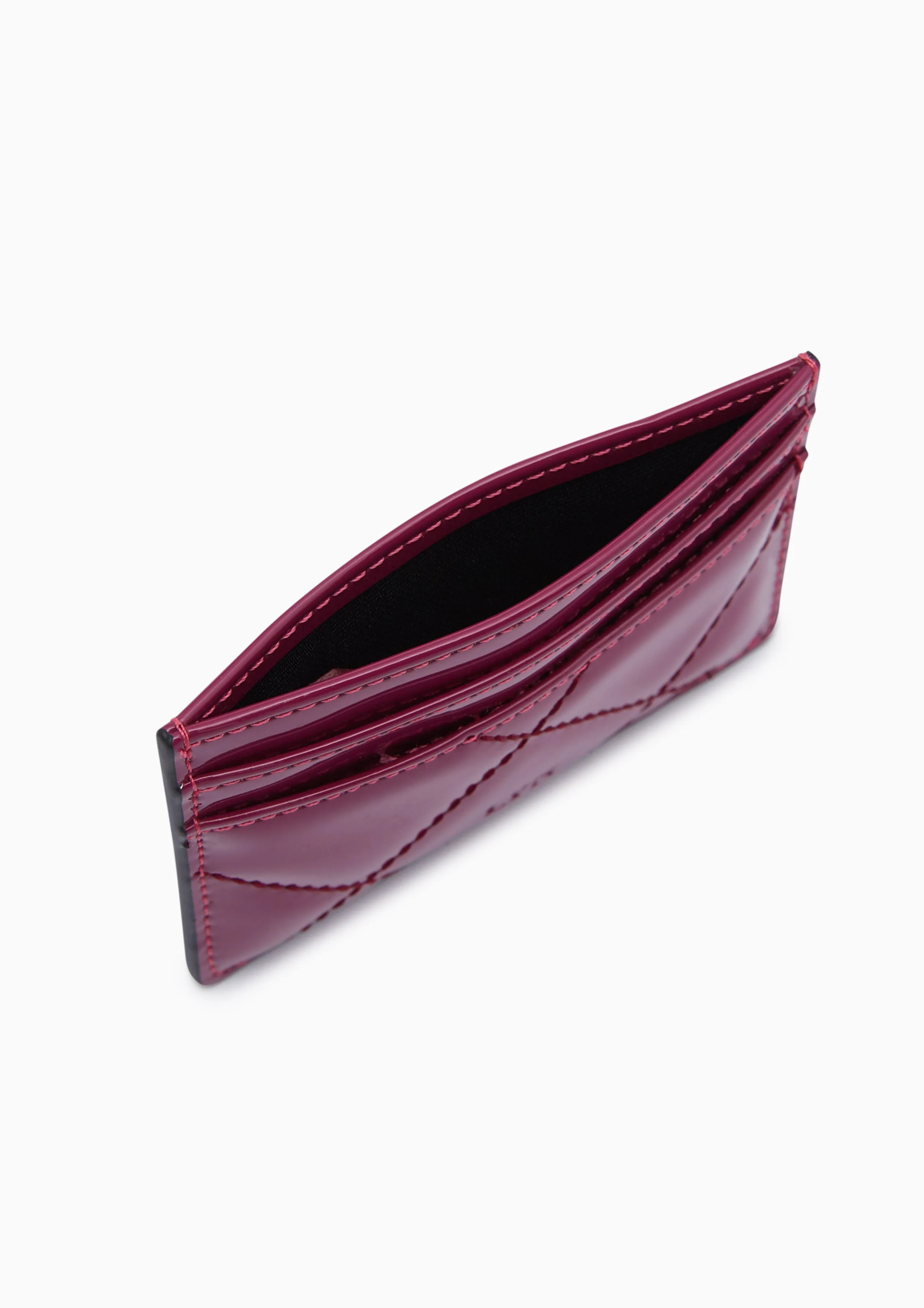 Glossy Card Holder Wallet - Pink