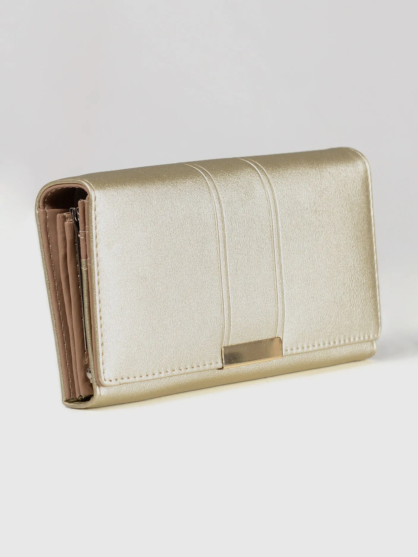 Glossy Gold Wallet