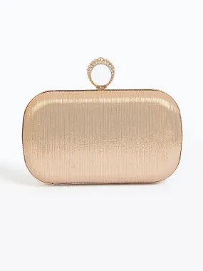 Glossy Texture Clutch