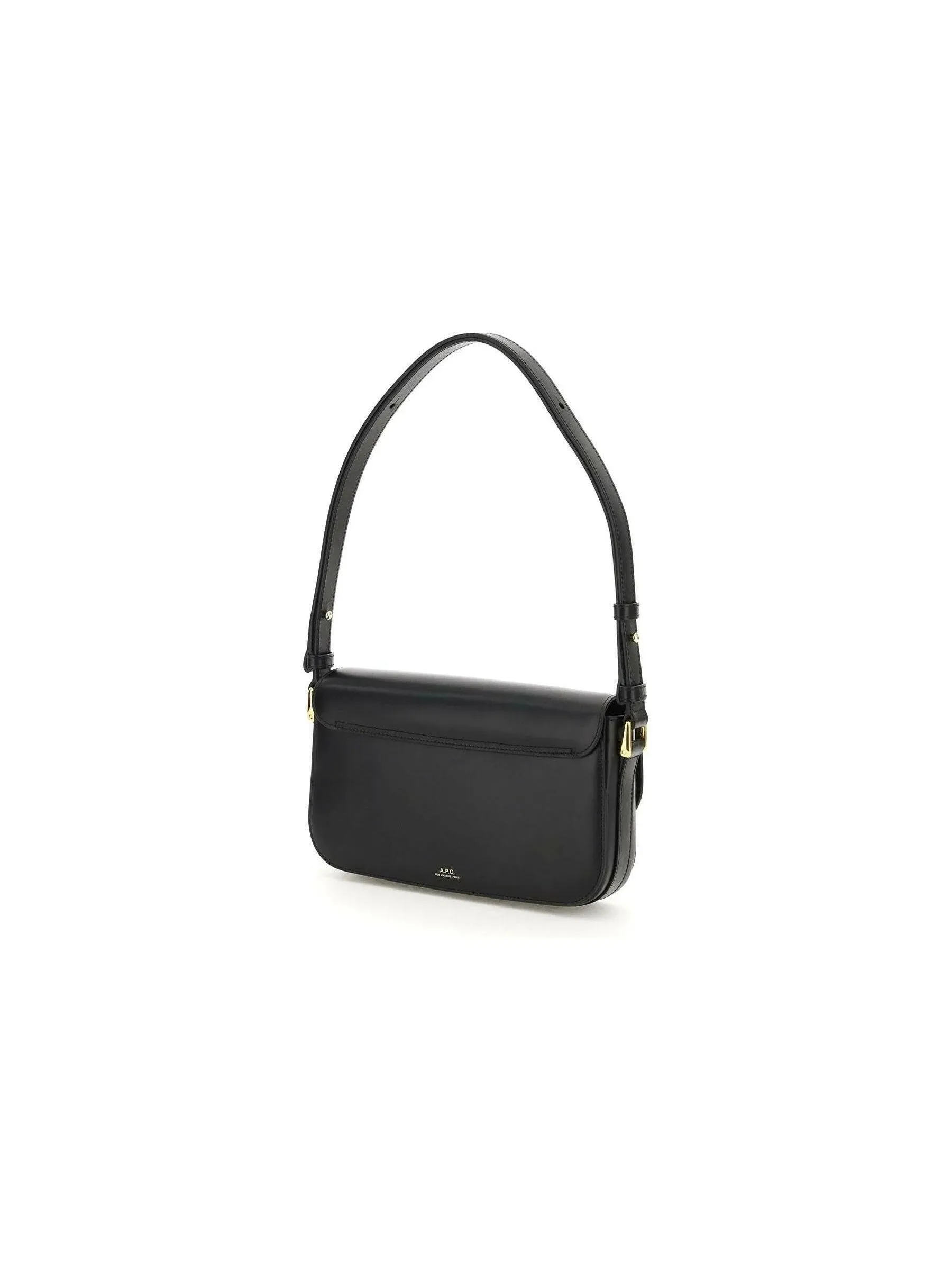 Grace Leather Baguette Bag