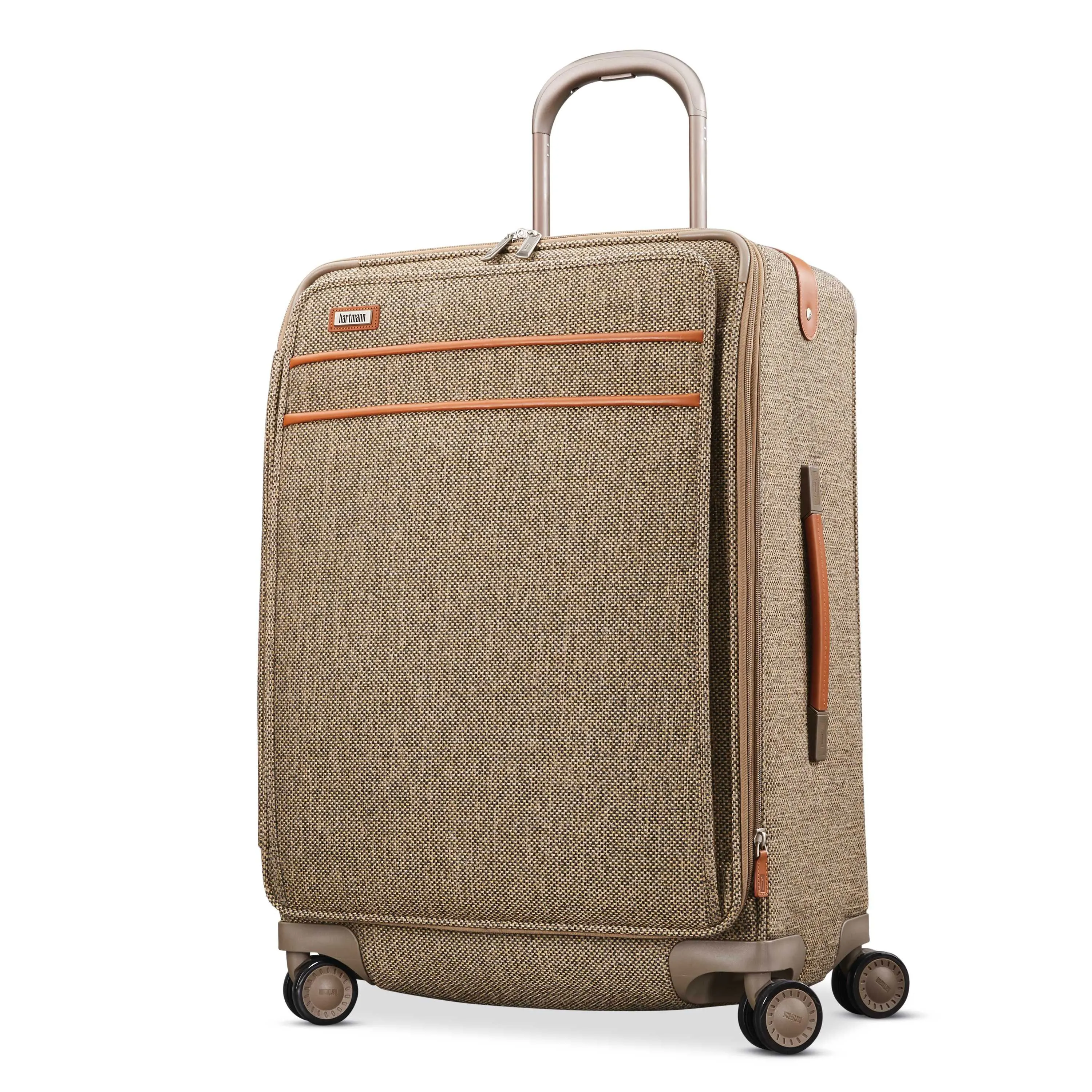 Hartmann Tweed Legend 26" Medium Journey Expandable Spinner Natural Tweed