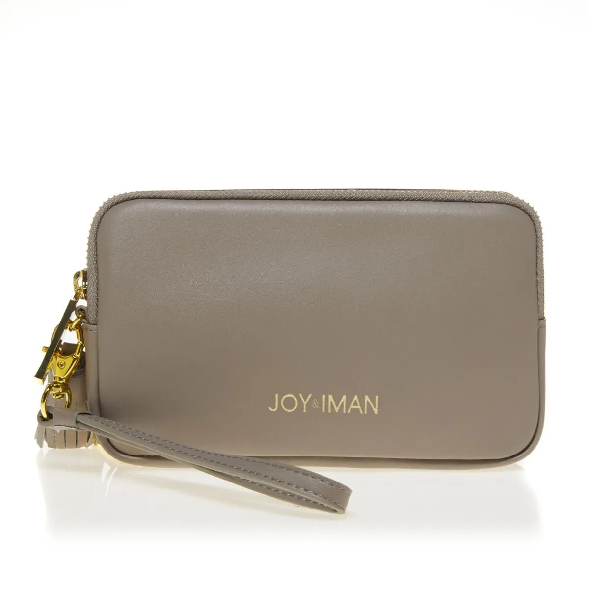 JOY & IMAN Tassel Chic Leather Wallet with RFID