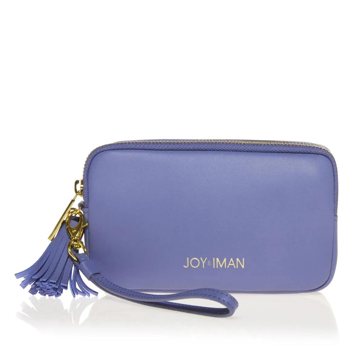 JOY & IMAN Tassel Chic Leather Wallet with RFID