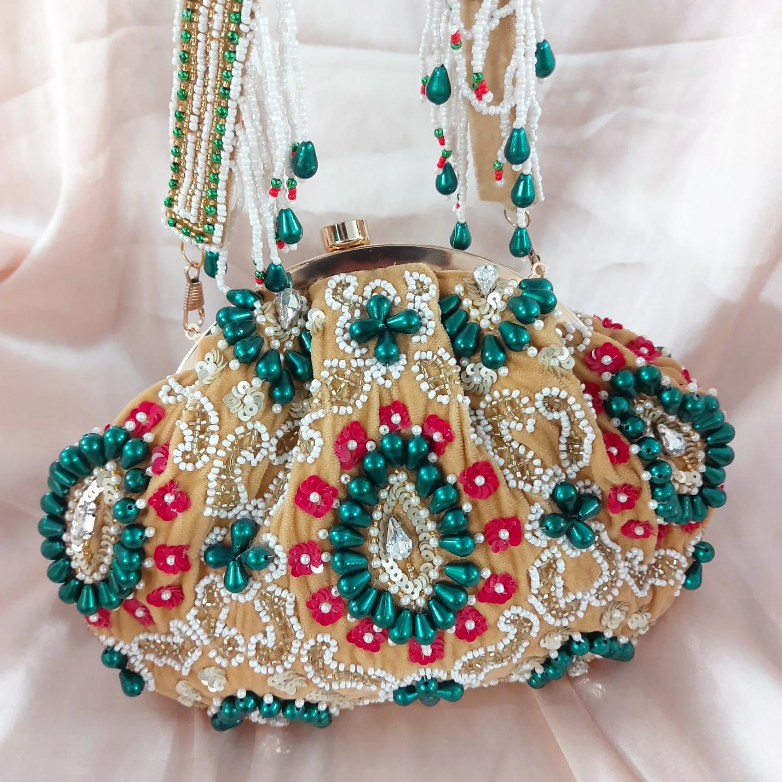 Laisha embroidered wedding  potlis