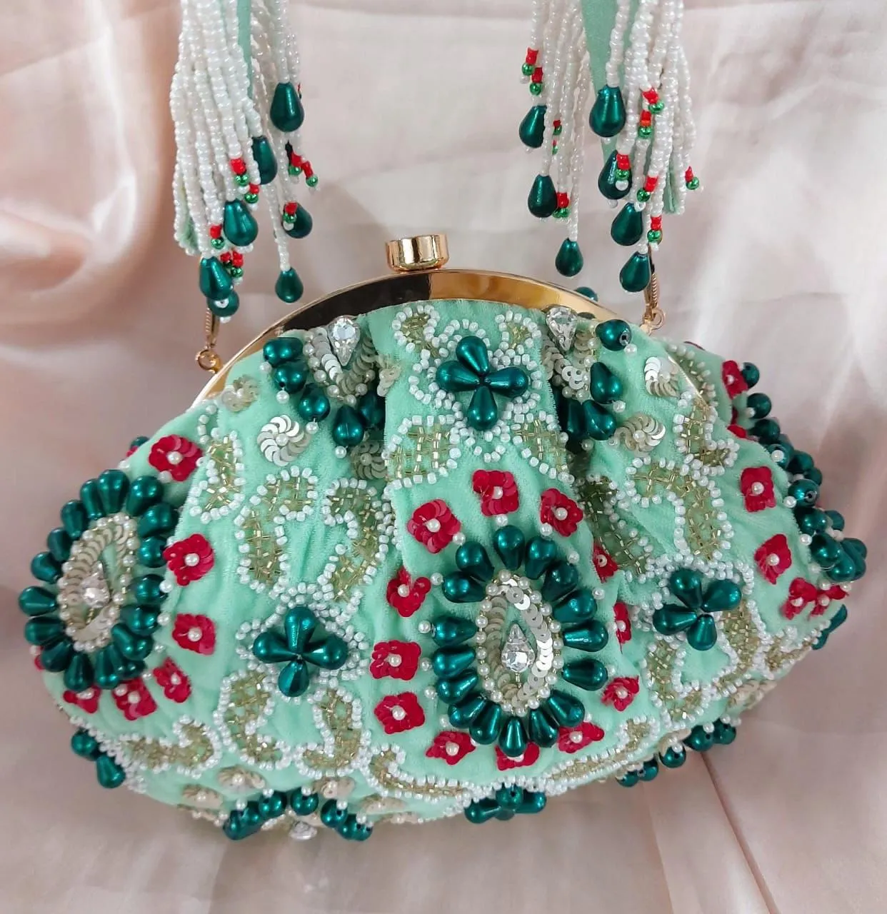 Laisha embroidered wedding  potlis