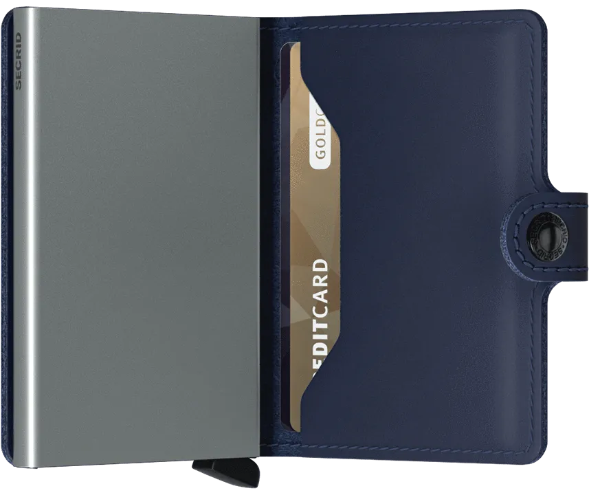 Miniwallet in Original Navy by Secrid