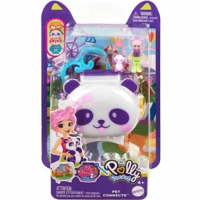 Polly Pocket Pet Connect Compact Panda Set