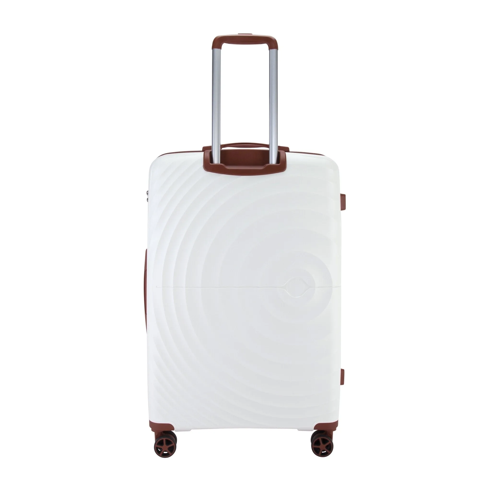 Prince Hardside Suitcase Set of 3-White PR16709