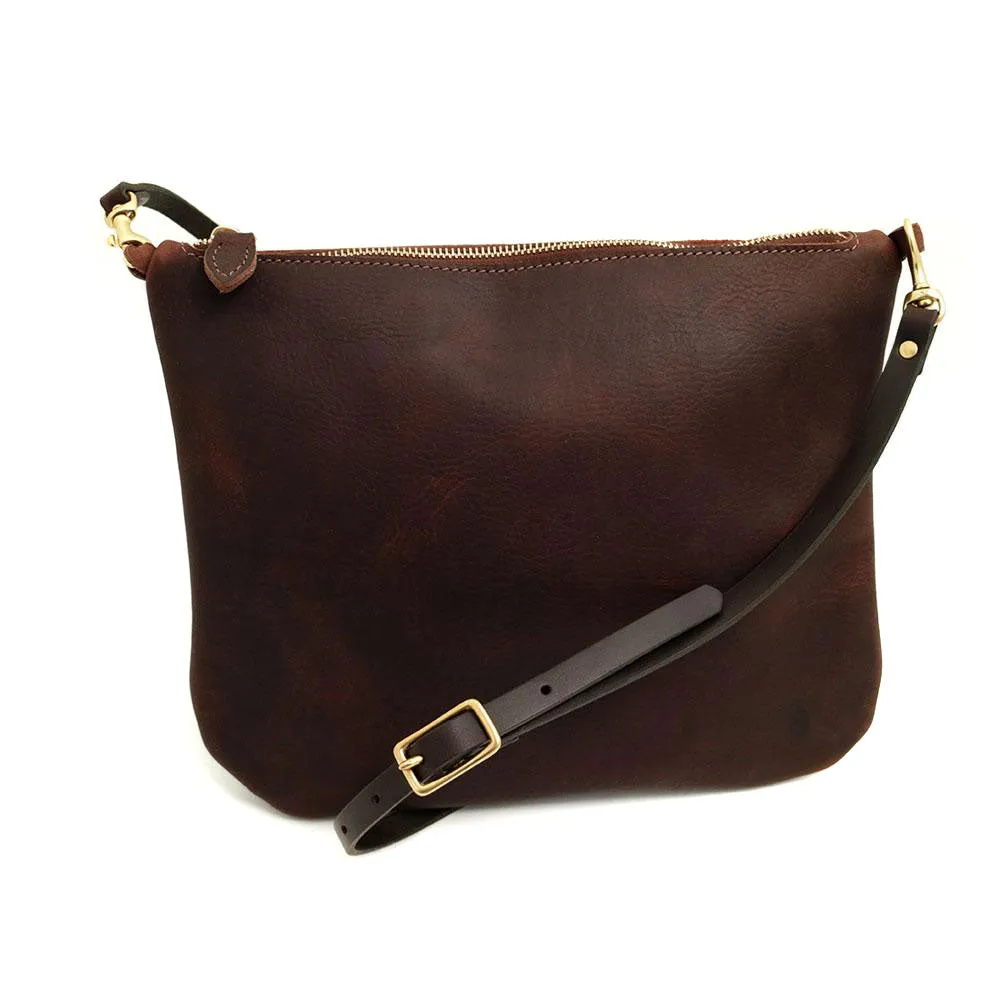 "WESLIE" Zipper Crossbody Purse