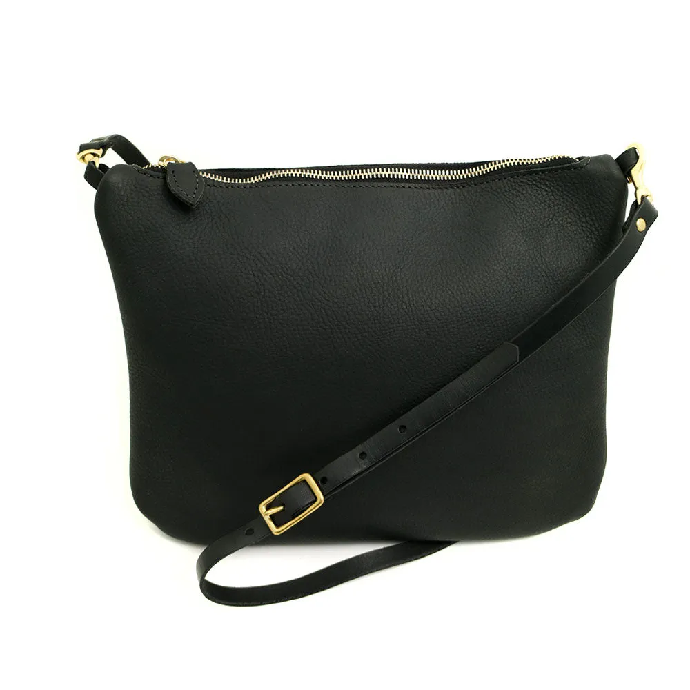 "WESLIE" Zipper Crossbody Purse