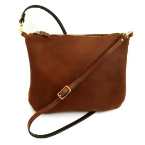 "WESLIE" Zipper Crossbody Purse