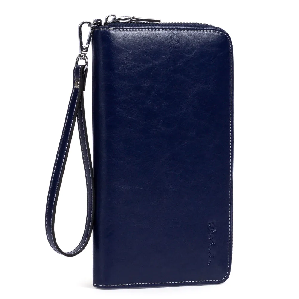 Rozenn Wallets With Checkbook Holder —— Zipper