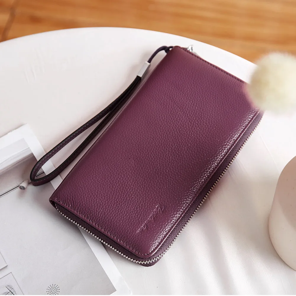 Rozenn Wallets With Checkbook Holder —— Zipper