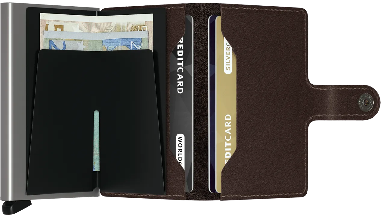 Secrid Miniwallet - Original Dark Brown