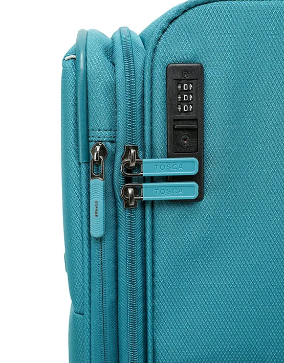 Tosca - SO-LITE AIR5055 set of 3 Suitcases - Teal