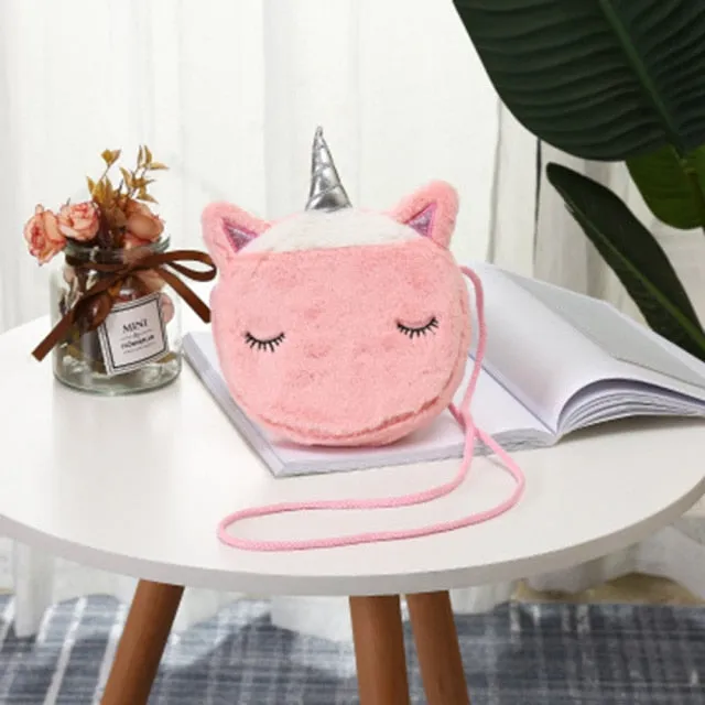 Trendy Crossbody Cartoon Unicorn Shoulder Bag