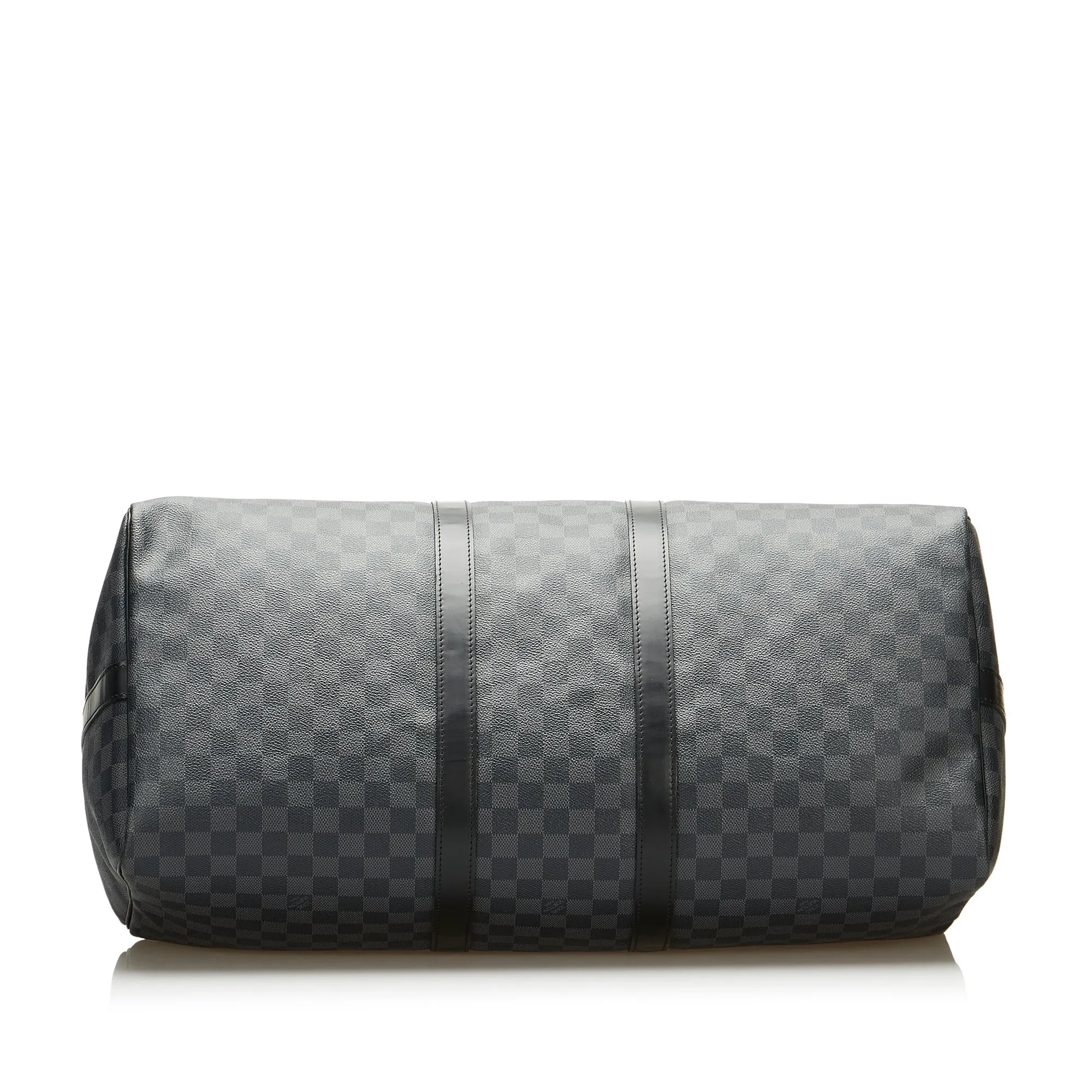 Trendy Inspired Louis Vuitton Keepall Bandoulière 55 Damier Graphite Canvas