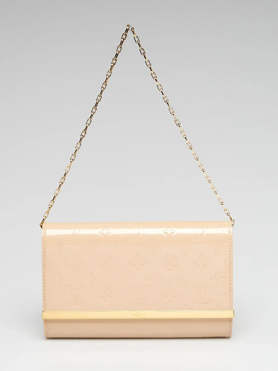 Trendy Inspired Louis Vuitton Monogram Vernis Ana Clutch