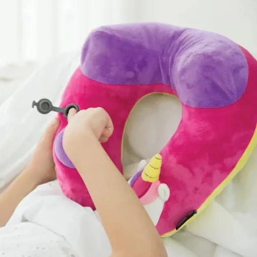 UNICORN KID'S INFLATABLE NECK PILLOW