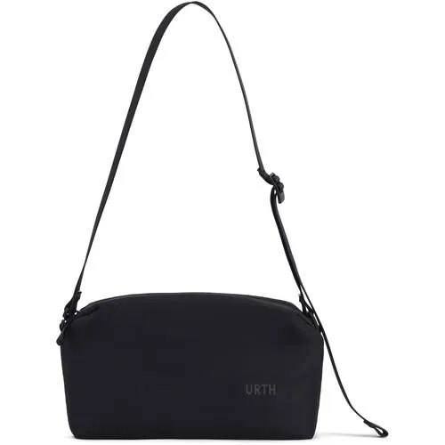 Urth Dolomite Crossbody Camera Sling — Weatherproof   Recycled (Black)