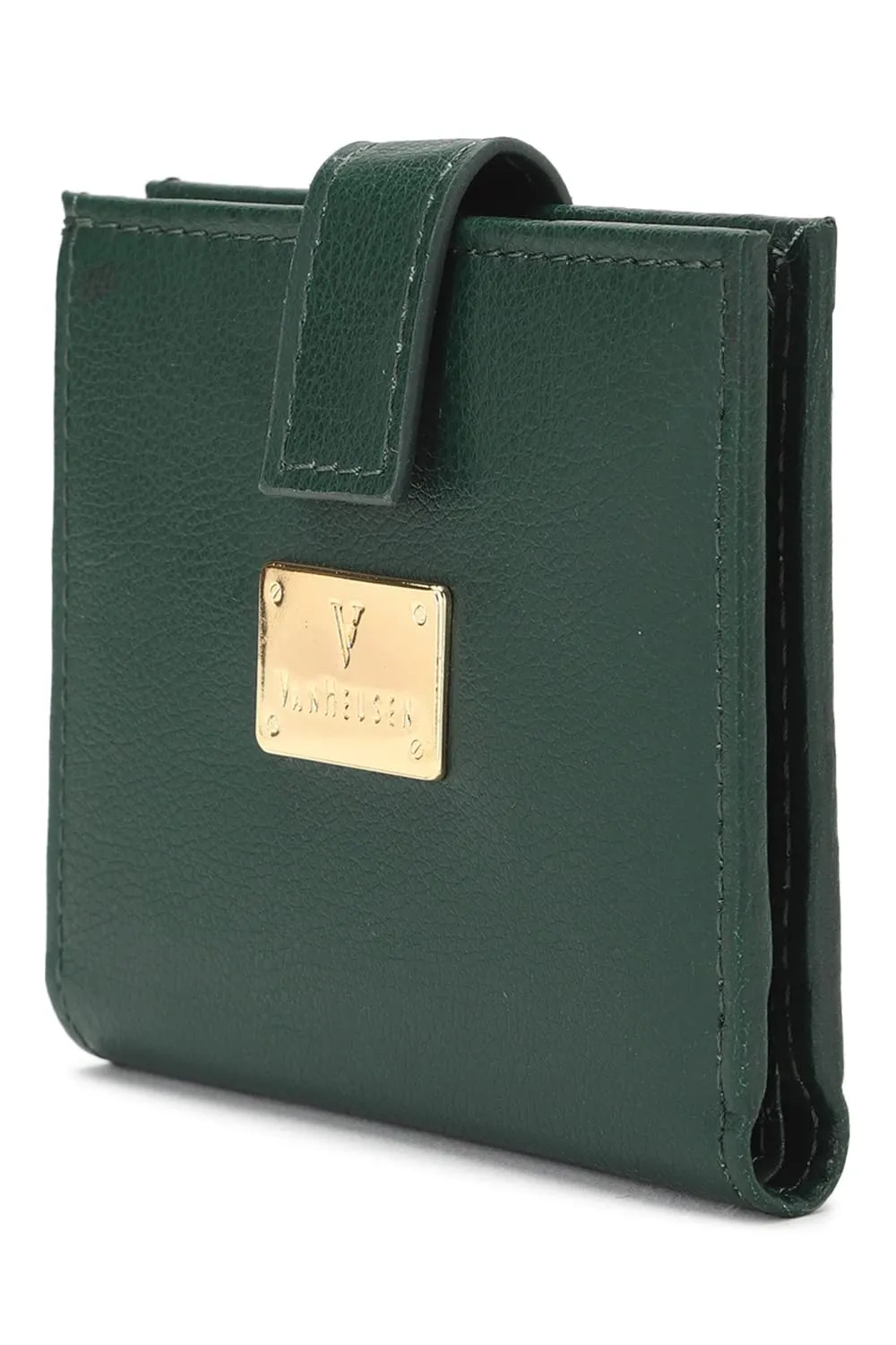 Van Heusen Polyurethane Women's Western Wallet (Green)