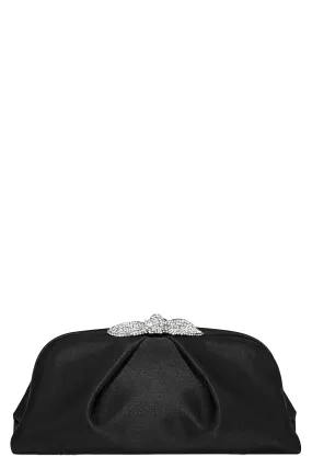 Very Bowtie Crystal Bag - Black Crystal