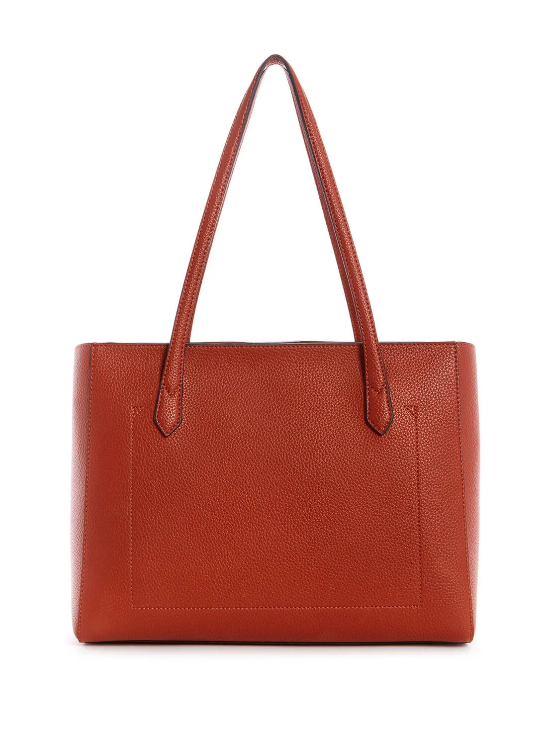 Whiskey Brown Downtown Chic Turnlock Tote Bag