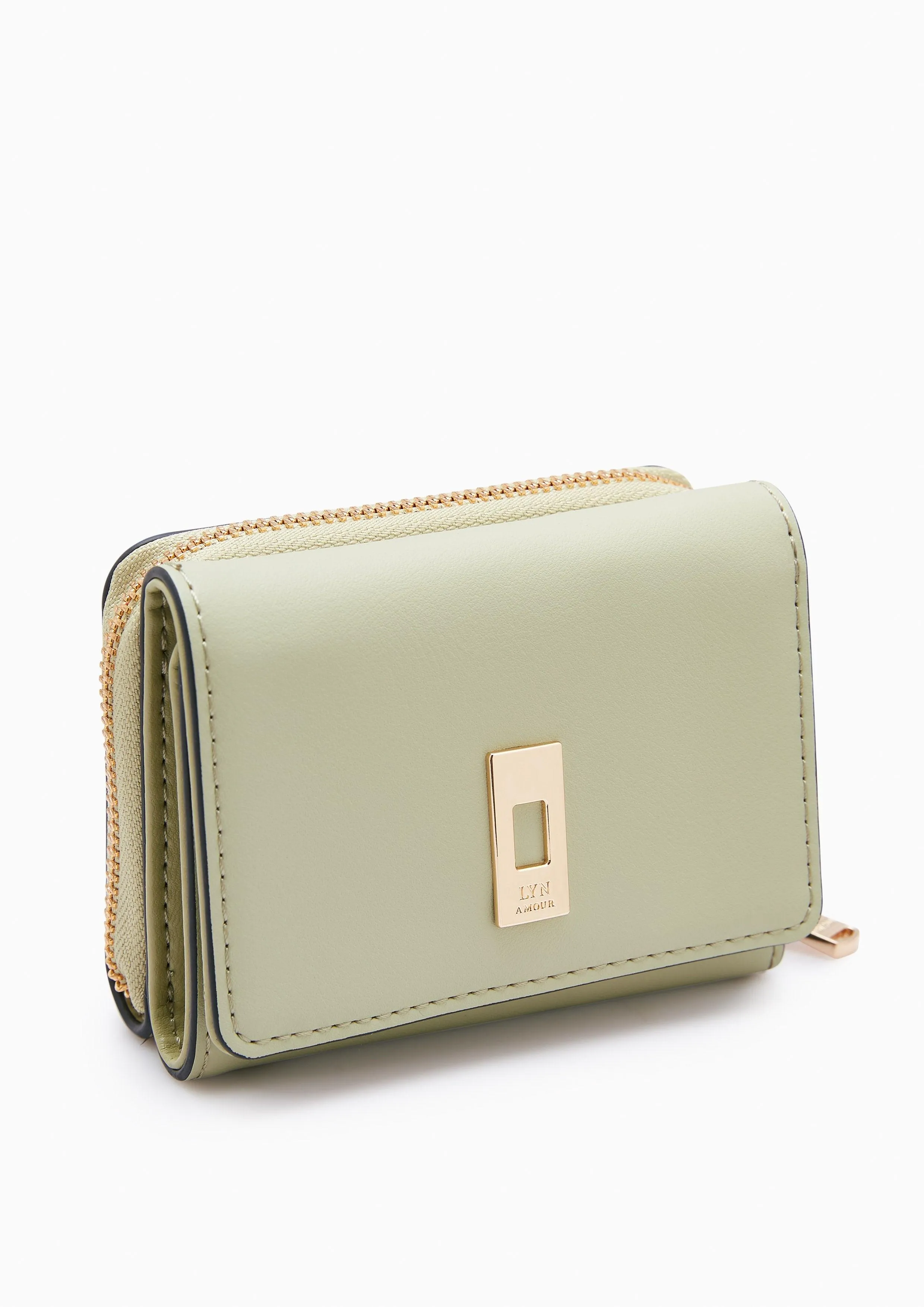 Yannick Tri Fold Wallet Green