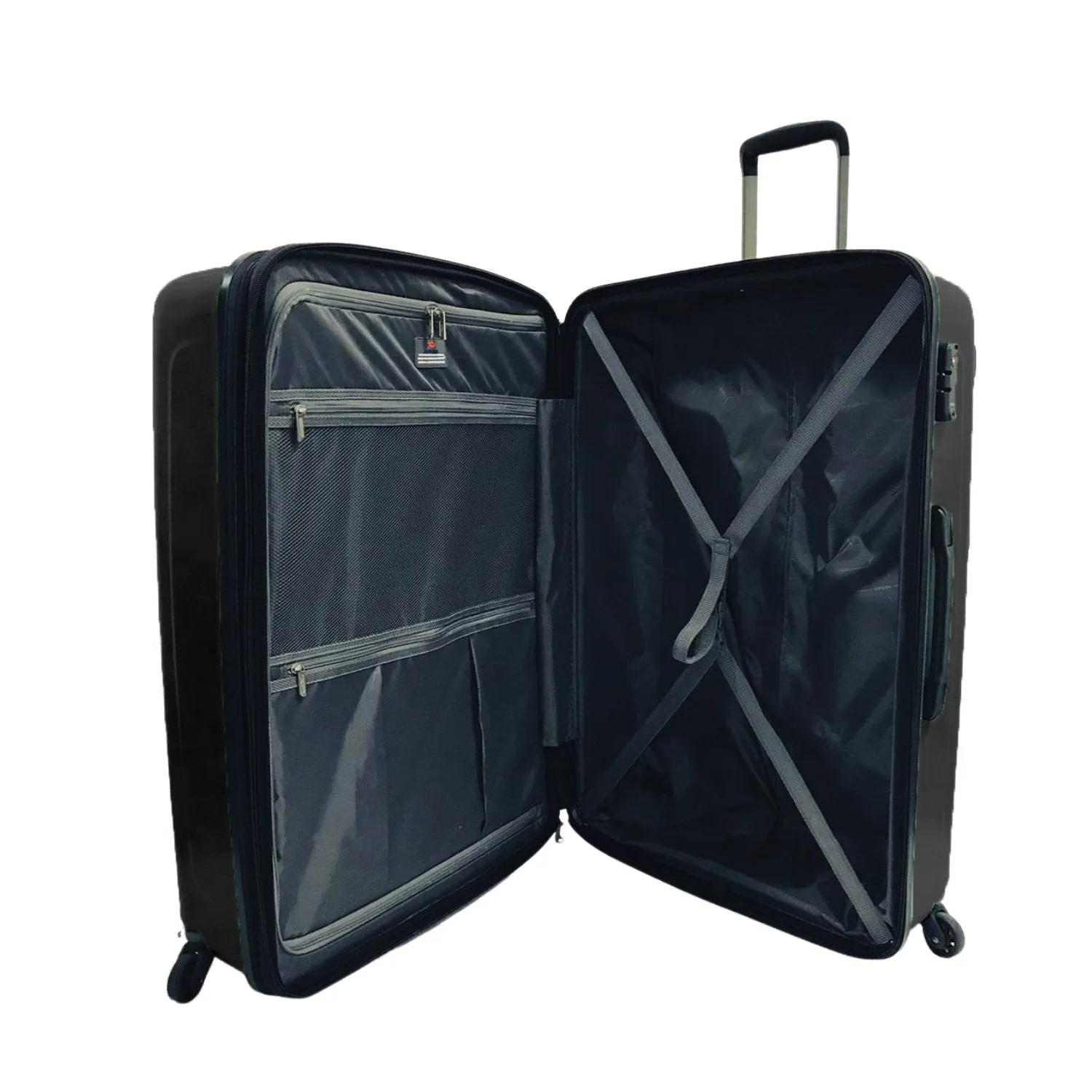 York Hardcase Luggage Large - 28T Black